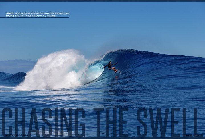 Casing The Swell - Titouan Galea and Christian Barcellos