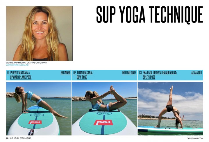 SUP Yoga Technique
