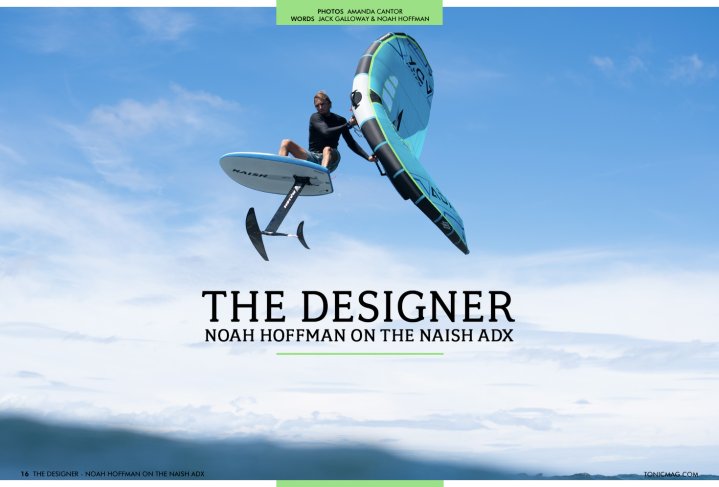 The Designer - Noah Hoffman on the Naish ADX