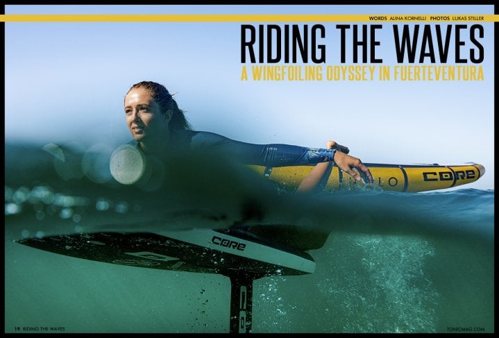 Riding the Waves: A Wingfoiling Odyssey in Fuerteventura