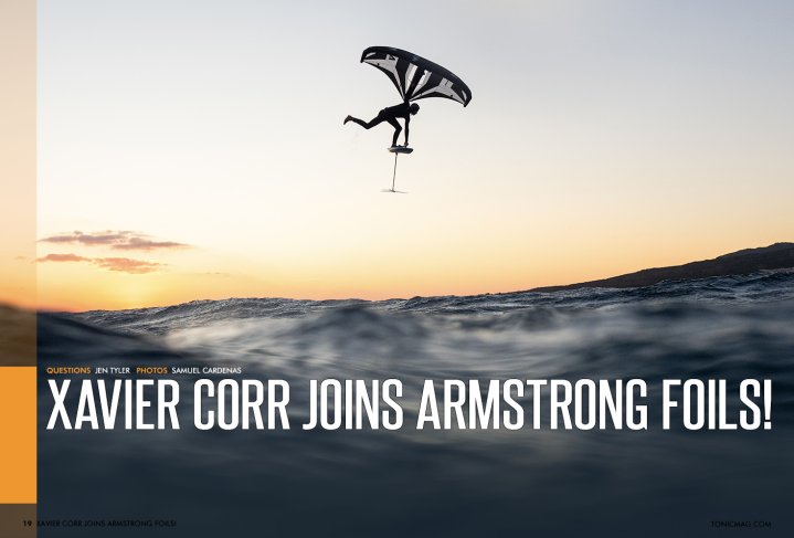 Xavi Corr joins Armstrong Foils!