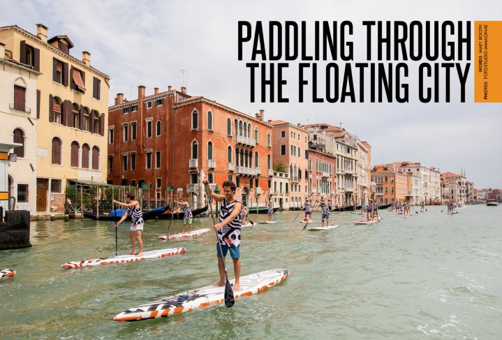 Paddling Through The Floating City