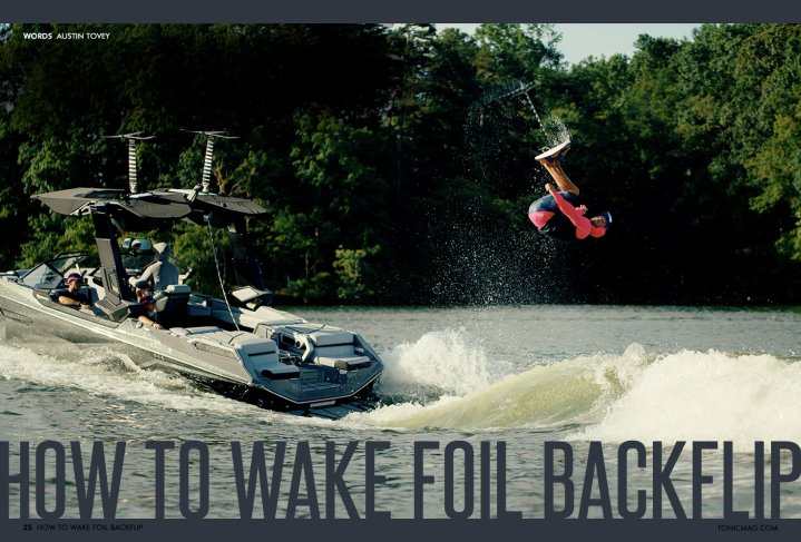 How to Wake Foil Backflip