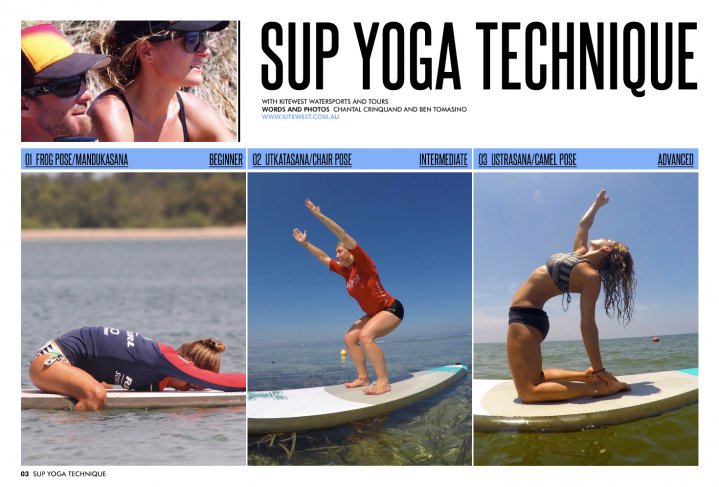 SUP Yoga Technique