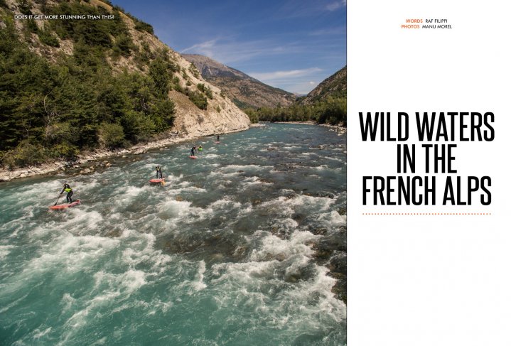 Wild Waters In The French Alps