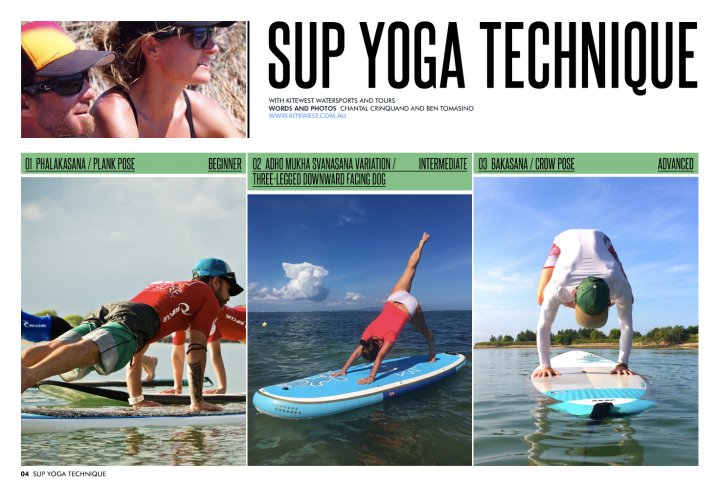 SUP Yoga Technique