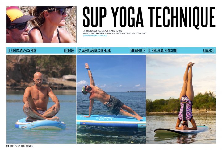 SUP Yoga Technique