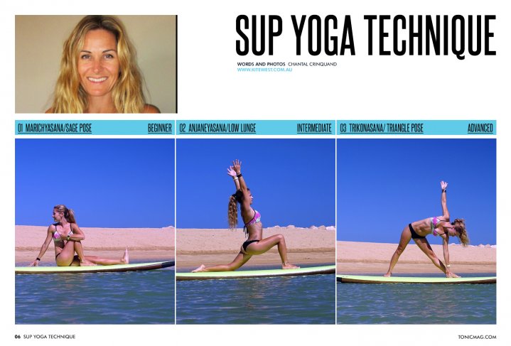 SUP Yoga Technique