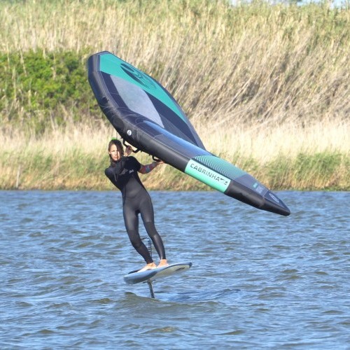How to Gybe on the Foil, Heel to Toe Wings Foils SUP Surf Technique