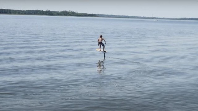 How to pump a hydrofoil