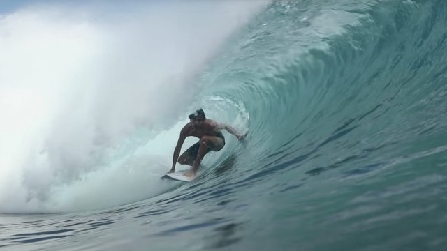 Watch Endless Barrels Spin At Indonesia's Desert Point | Sessions