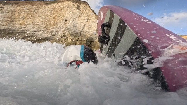 WING FOIL NIGHTMARE!!! - Court In The Act Free Ride VLOG