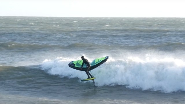 SO worth freezing my balls for THESE WAVES!!