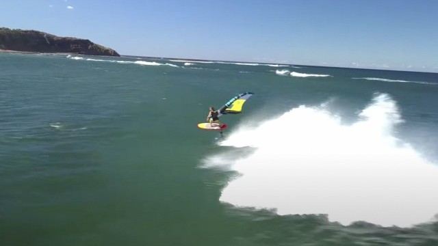 Wing a Ding Foil Surfing