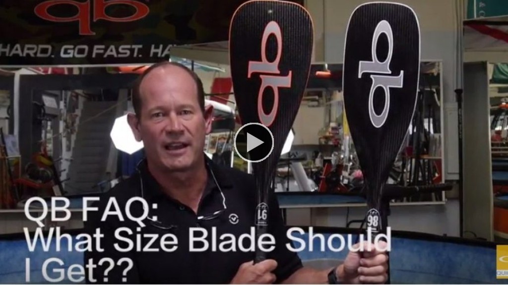 QB FAQ What Size Blade Should I Get? Free Wings Foils SUP Surf