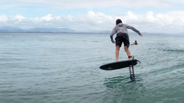 Hydrofoil Wategos Byron Bay - Surf Foil Action