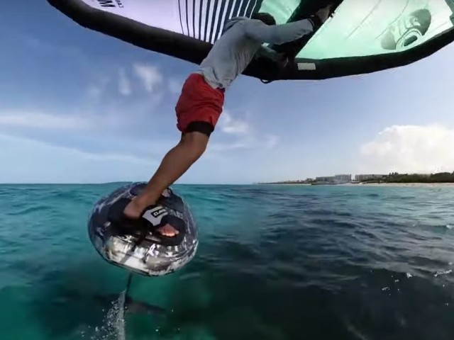 How to use a 360 camera for WING FOILING