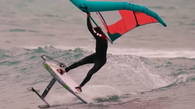 This is Wing Surfing