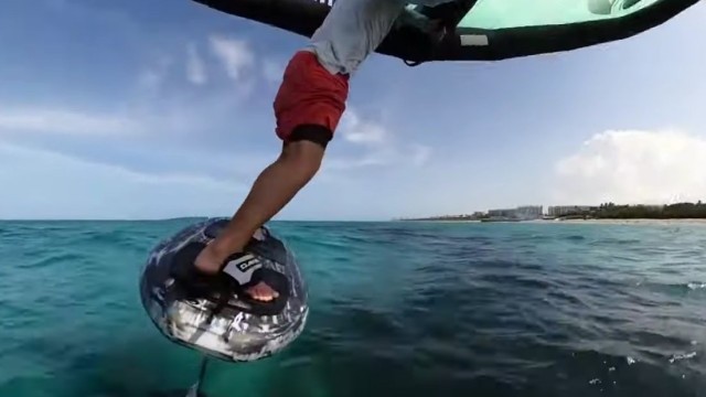 How to use a 360 camera for WING FOILING