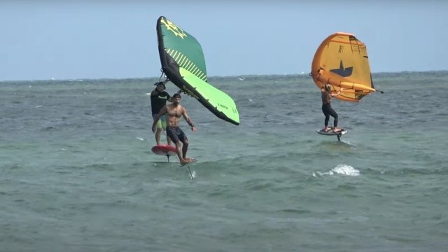 Tucker McGrath pumping around the Wingers