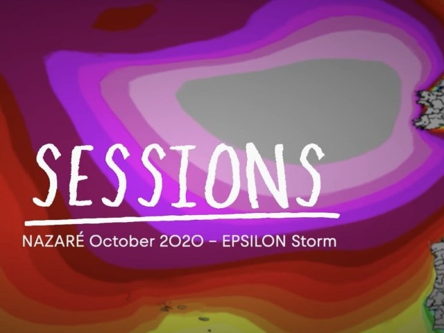 Hurricane Epsilon Brings Monstrous Waves To Nazaré | Sessions