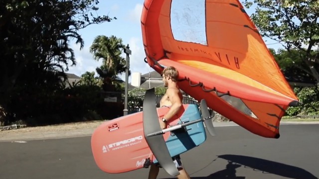 Entering the Water Safely with Wingfoiling Gear | Wingboarding Zero to Hero Ep. 2 with Zane