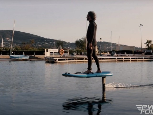 PWR-Foil // Lever de soleil dans Port Grimaud