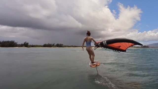 Show me how you Wing Foil on Maui