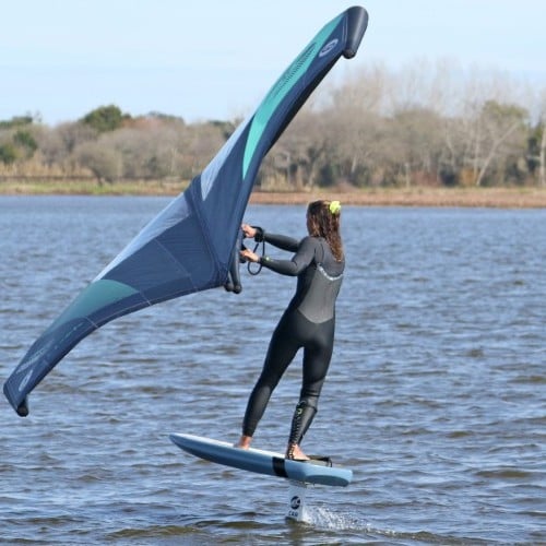 Wing Foil Gybe Part 5 – Foiling Toe to Heel Gybe Wing Foiling, SUP and Surf Technique