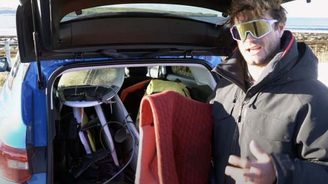 FOIL SURFING THURSO, SCOTLAND!!! Ep.4 - Court In The Act Free Ride VLOG