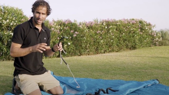 How To Attach a Leash to the FreeWing Air - Getting Started in WingFoiling | Starboard x Airush