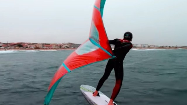 BACKLOOP WING FOILING - Training session