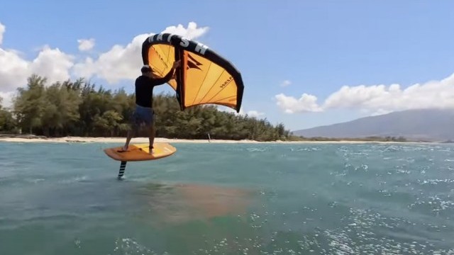 Chasing bumps, the end of Maui's  winter swell season.