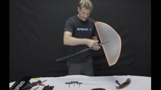 SLINGSHOT Hover Glide Foil Unboxing and Assembly