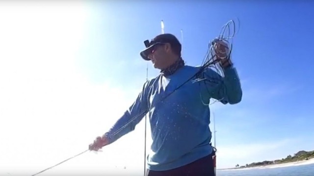 How To Throw A Cast Net From A Paddle Board