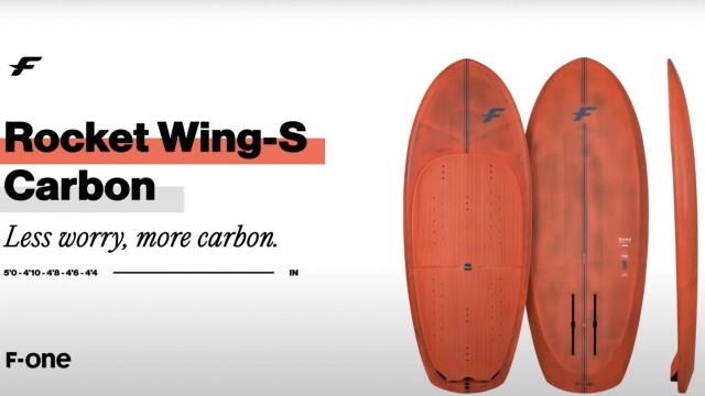 F-ONE | The ROCKET WING-S CARBON explained