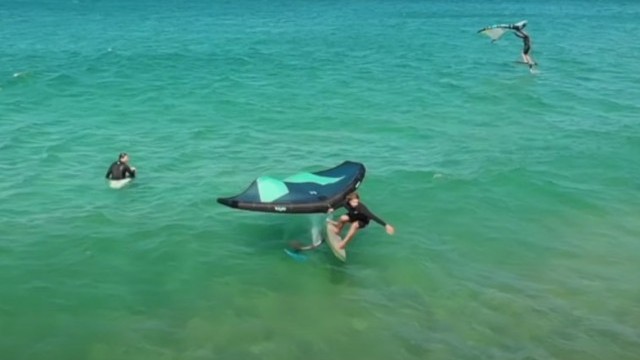James Casey small wave ding donging
