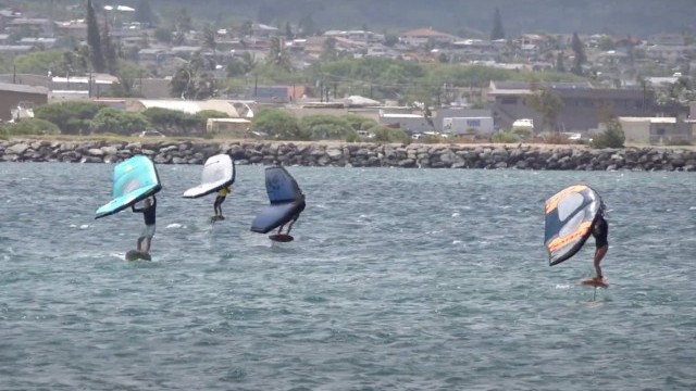 Spencer Bros. Take on Kahului Harbor on the Slingshot SlingWing