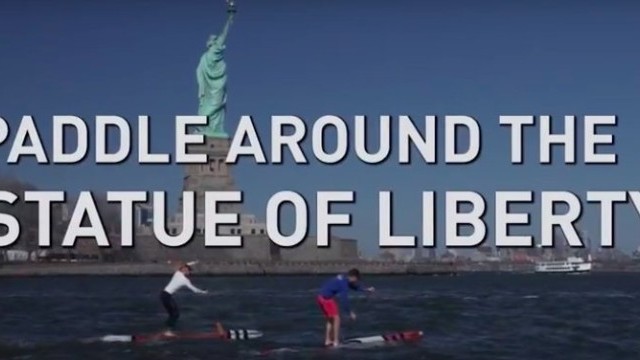 New York SUP Open announces the Paddle around the Statue of Liberty
