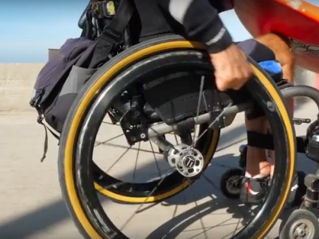 2017 STANCE ISA World Adaptive Surfing Championship - Meet Spike Kane