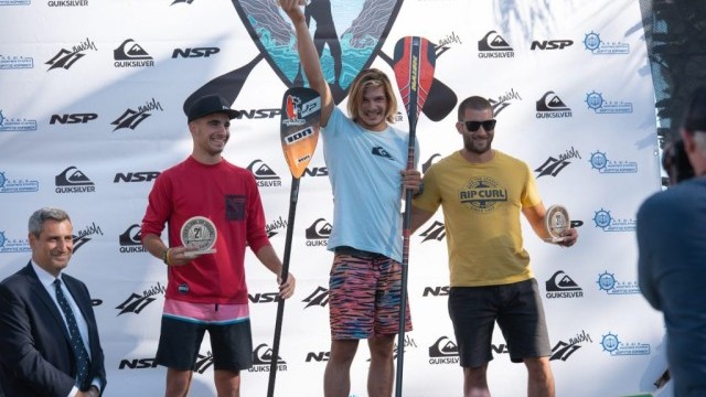 Naish Javelin Wins With Nikos Sygrios at 2019 Corinth Crossing