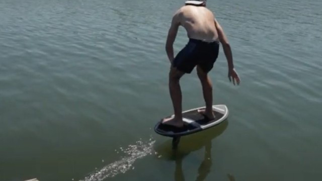 Brady Hurley Dock Start - Freedom Foil Boards