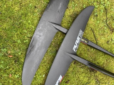 AFS Foils PURE 700 & 900 2023 Wing Foiling, SUP and Surf Review