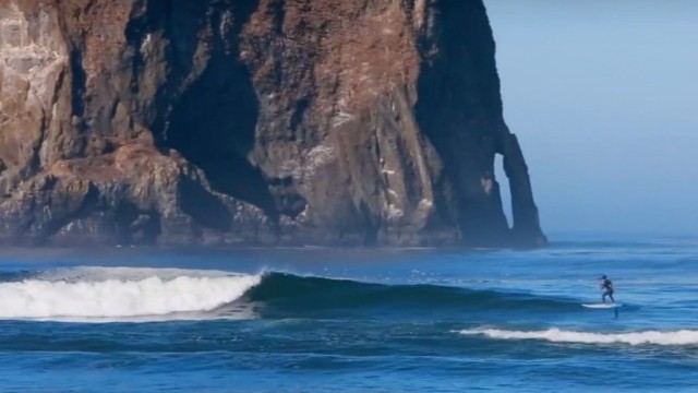 Dan Gavere Foil SUP Oregon