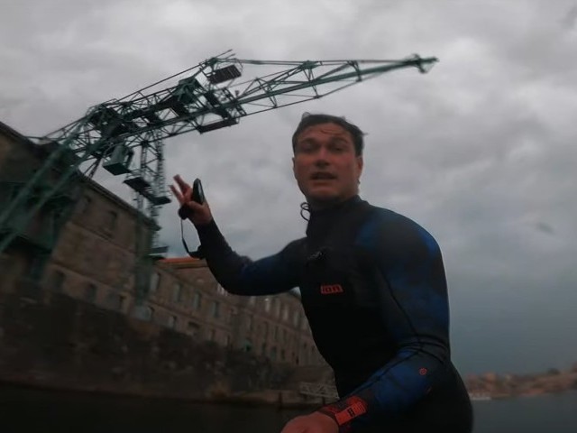 PORTO City ELECTRIC FOIL Shred!!! - Court In The Act Freeride #VLOG 177