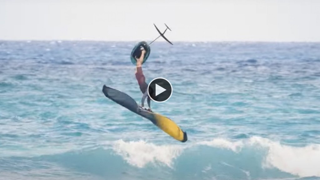 AWSI WING FOIL RIDER OF THE YEAR DAMIEN LEROY | Free Wings Foils SUP ...