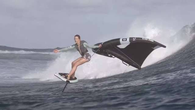 We're wingfoilers now!