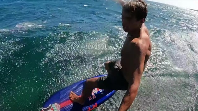 Kai Lenny with Nathan Florence and Ridge Lenny