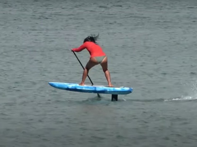 Tomoko Okazaki gets up Flatwater!!