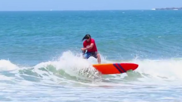 SUP Surfing Deep in Dogman Country